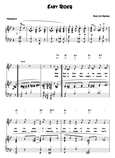 jazz font ilustration