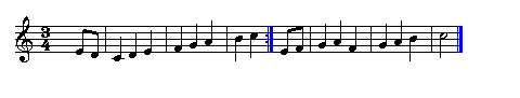 repeated anacrusis anacrusis